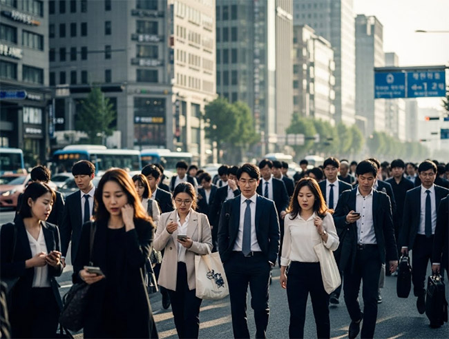 the daily life of Koreans