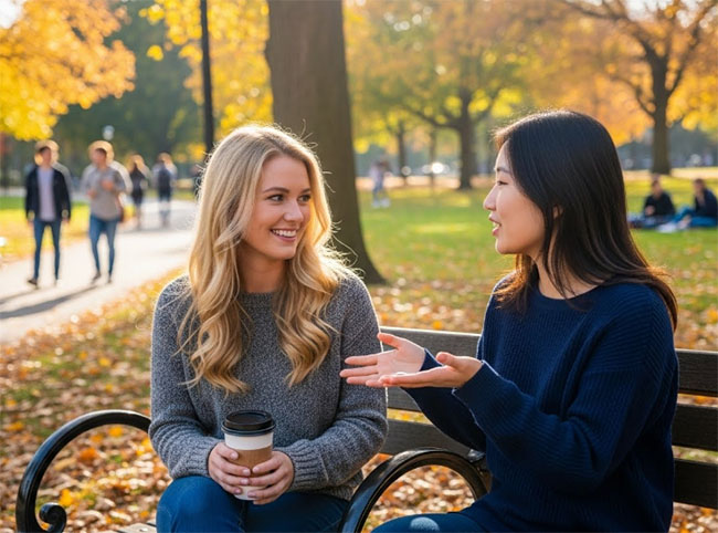 how to make korean friends