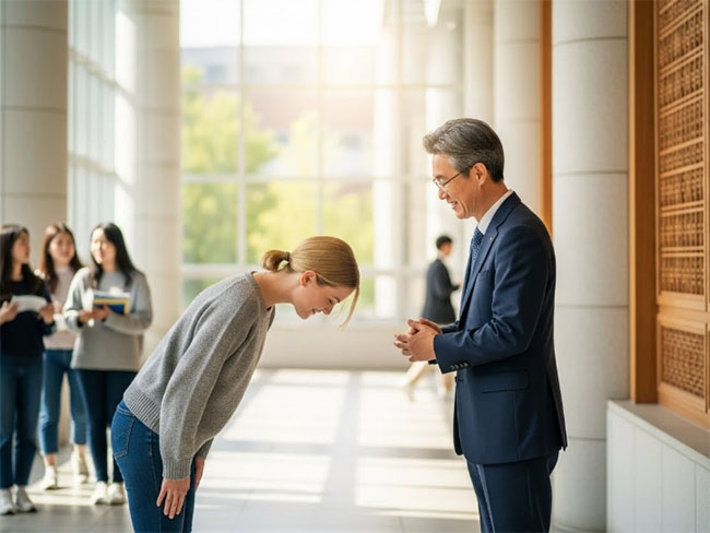 korean etiquette for international students