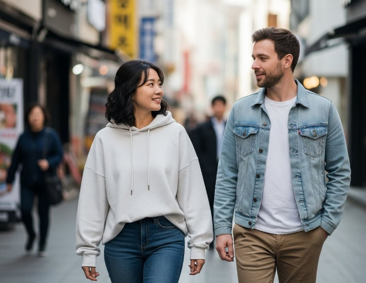 Things Korean Women Find Attractive in Foreign Men 1 korean womens date