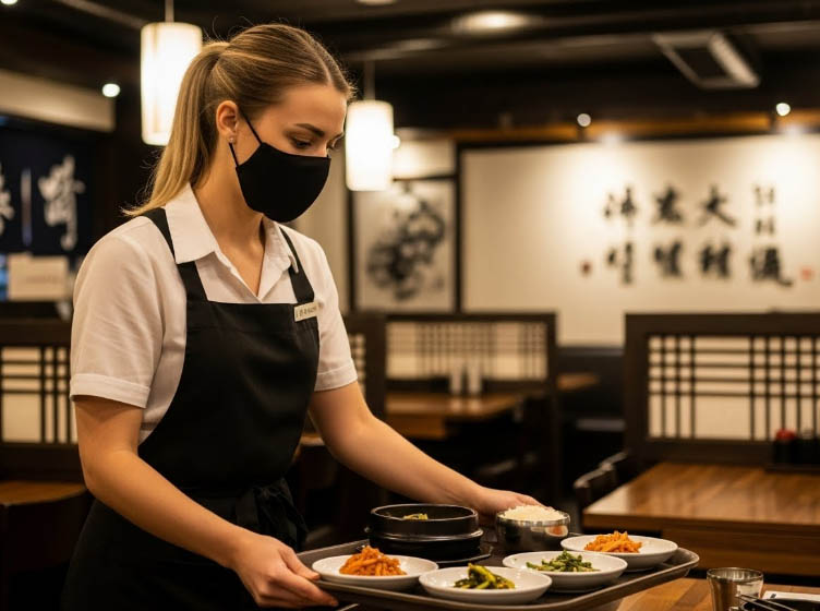 Kitchen Hustle: Salary Levels and Working Hours at Korean Restaurants 1 working at a korean restaurant 2