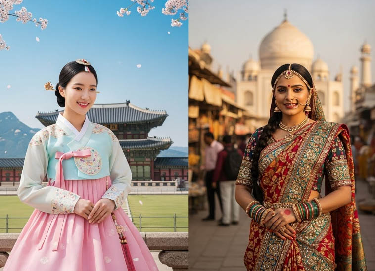 cultural differences india korea