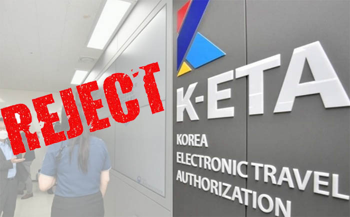 k eta application rejected